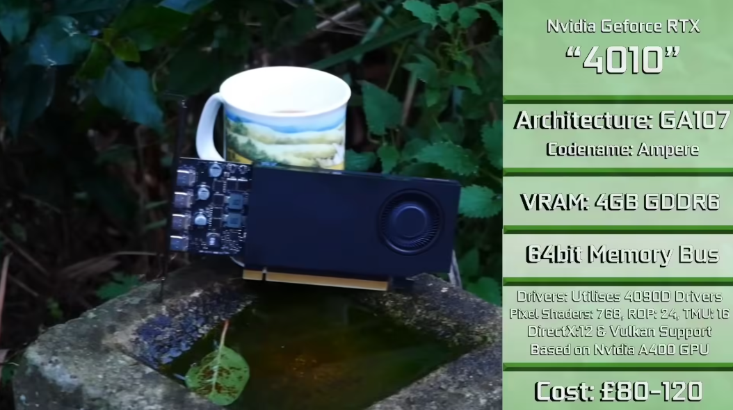 ”英伟达“ RTX 4010 亮相,性能良好纷纷求购,只要 700 元